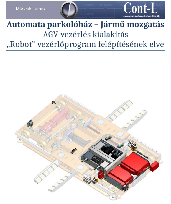 Automata Parkolóház – AGV vezérlés tervezés 2.